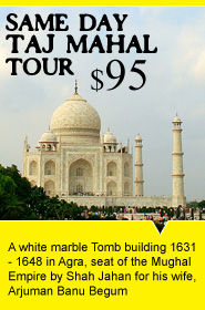 Same Day Tajmahal Agra Tour, Agra Tajmahal Tour India